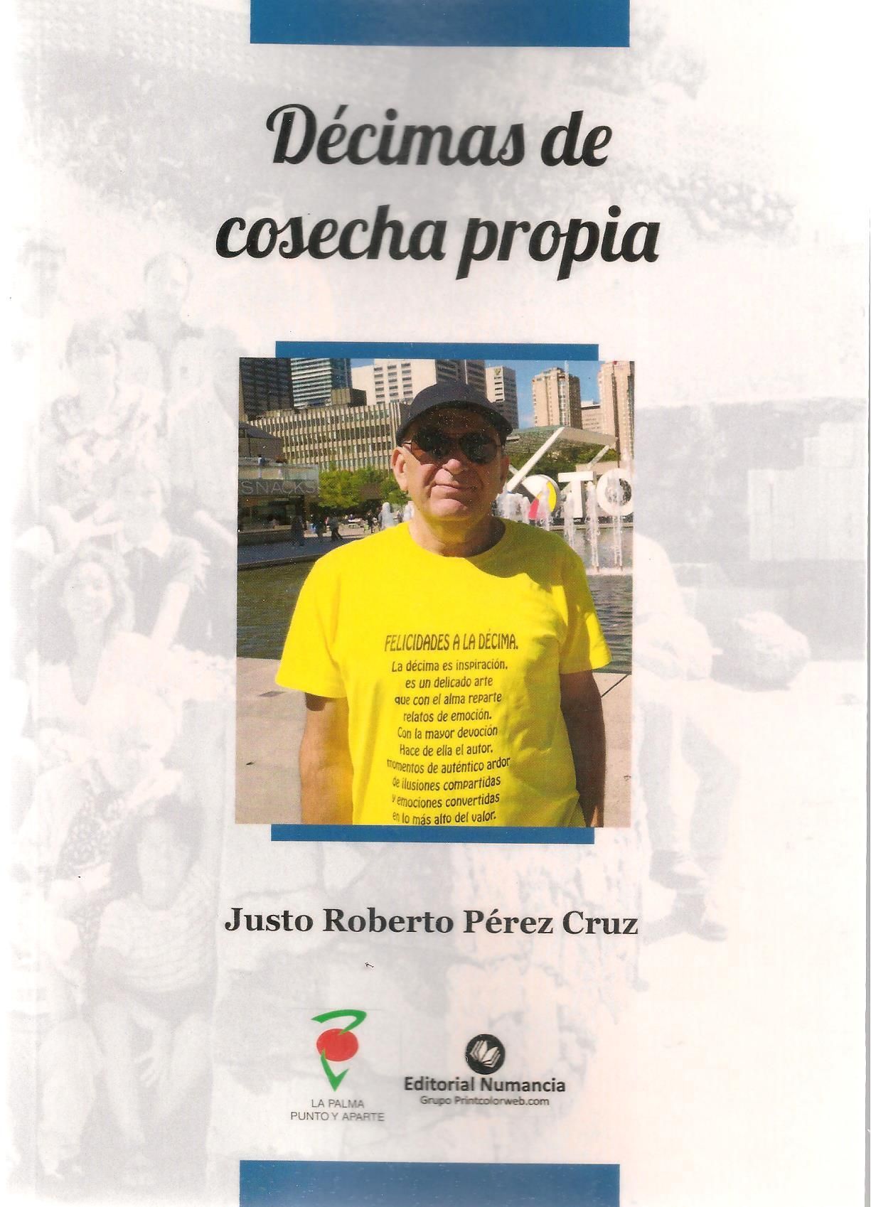 Portada del libro 'Décimas de cosecha propia'.