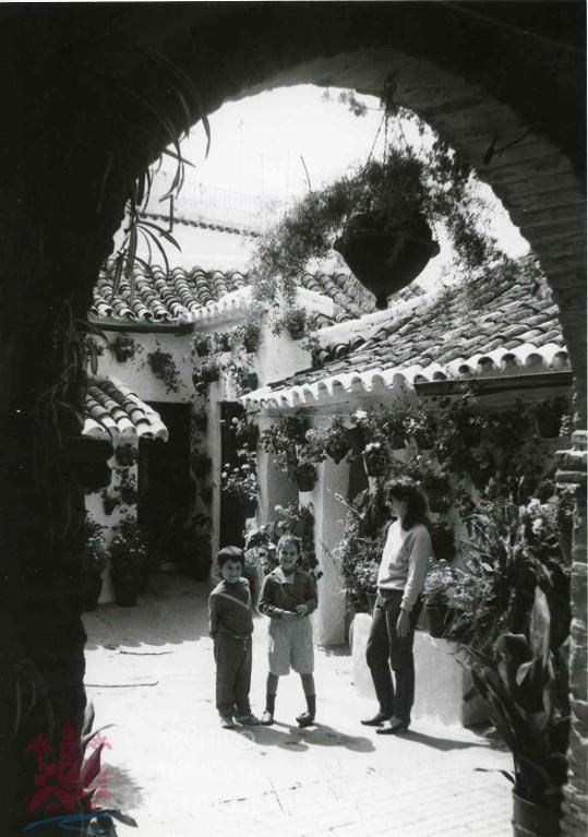Patio participante en el Concurso de Patios Cordobeses del año 1986