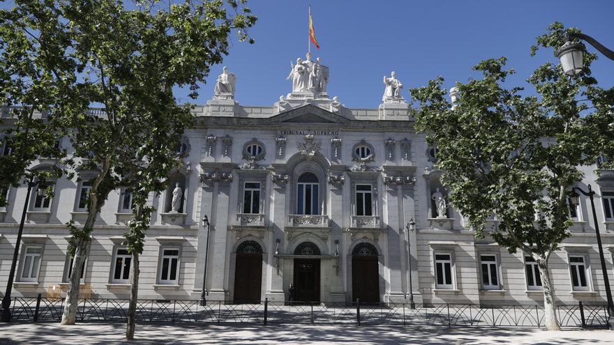 Fachada del Tribunal Supremo. EFE/Emilio Naranjo