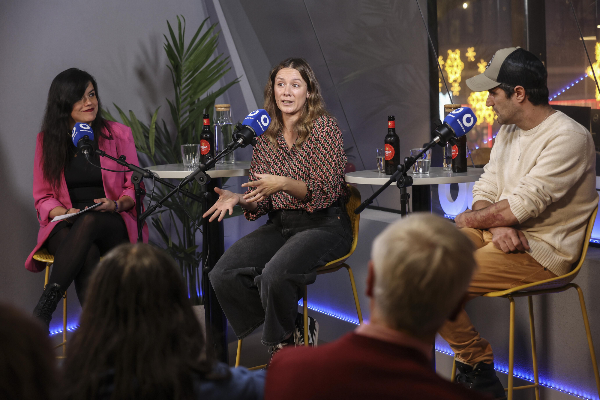 La banda Morgan en la redacción de elDiario.es