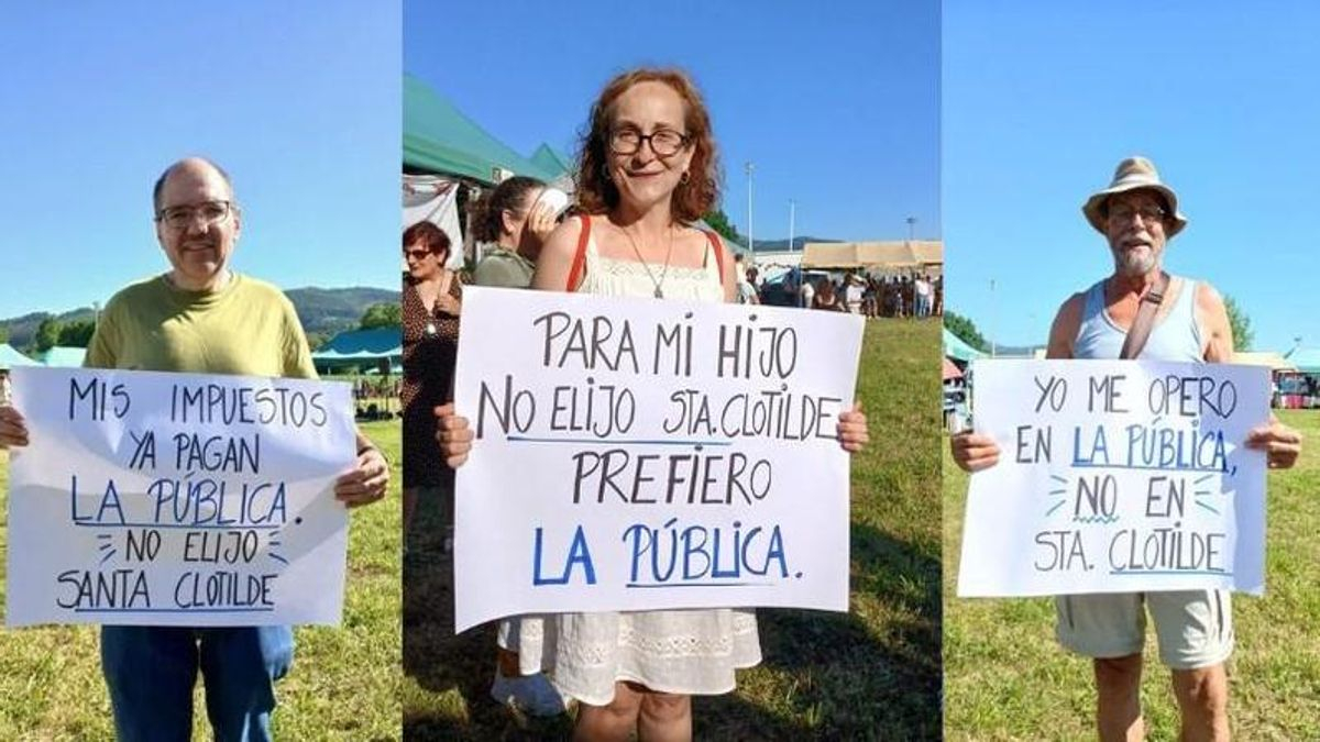 La Plataforma de la Sanidad Pública pregunta al Gobierno cántabro qué ocurre con los pacientes que rechazan ser derivados a Santa Clotilde