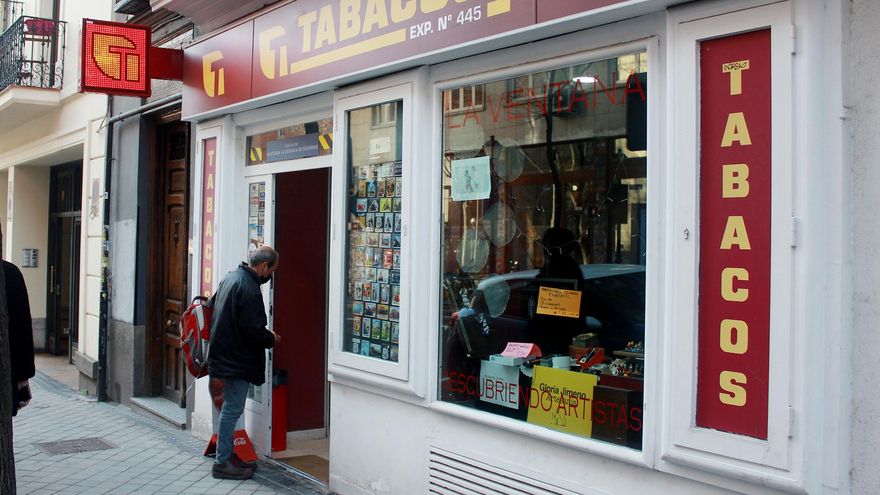 Estanco en la calle Blasco de Garay