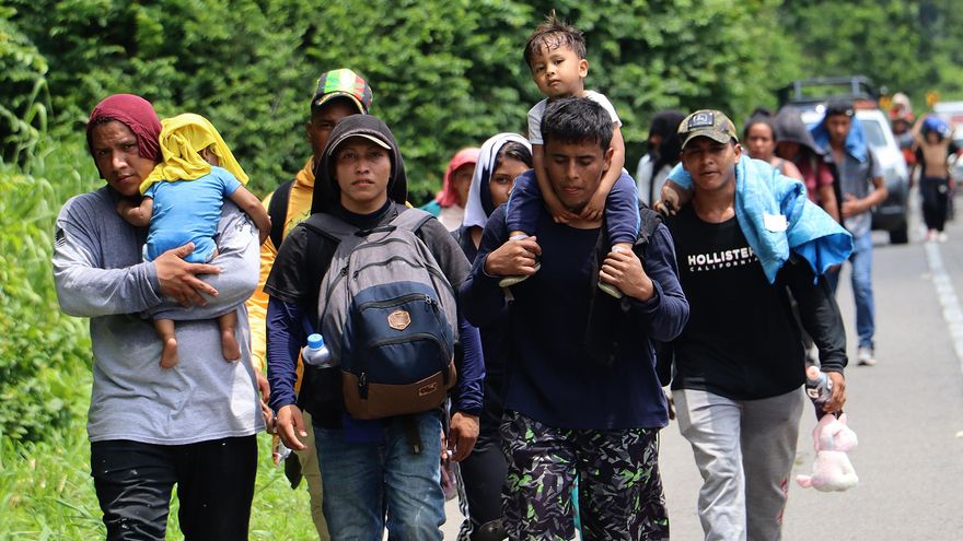 Las deportaciones de centroamericanos superan las 121.00 en 2024, un 2,3 % menos que 2023