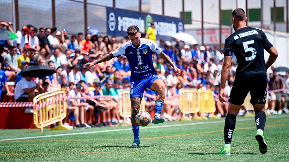 Control de Kilian en el San Fernando-Tamaraceite