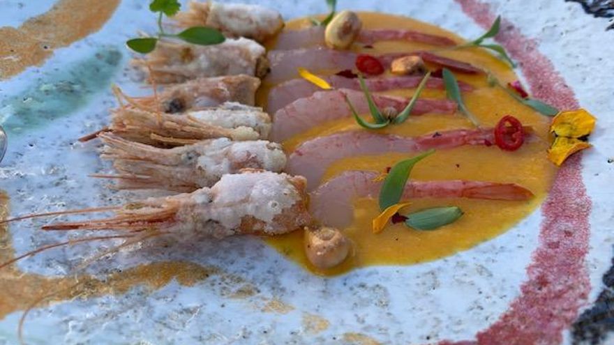 Usuzukuri de camarón de Agaete