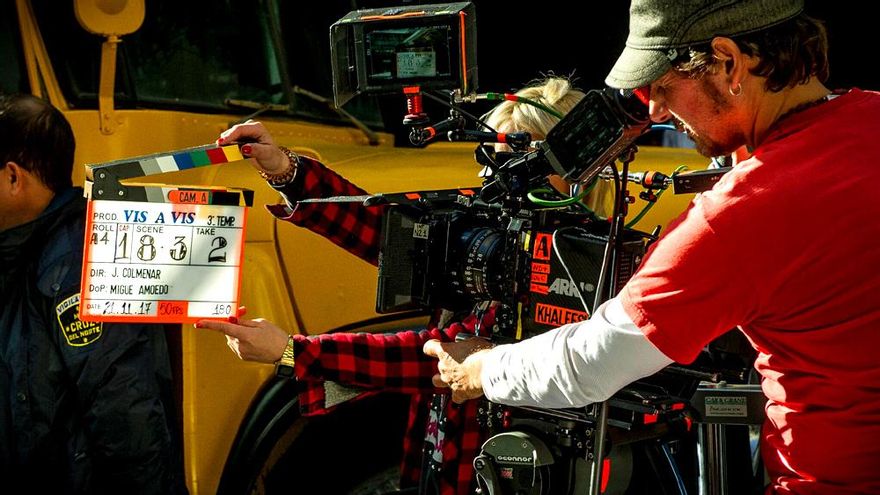 Rodaje de Vis a vis 3