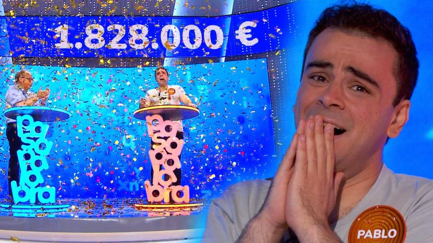 ¡Esta vez sí! Pablo Díaz completa El Rosco de 'Pasapalabra' y gana 1,8 millones de euros
