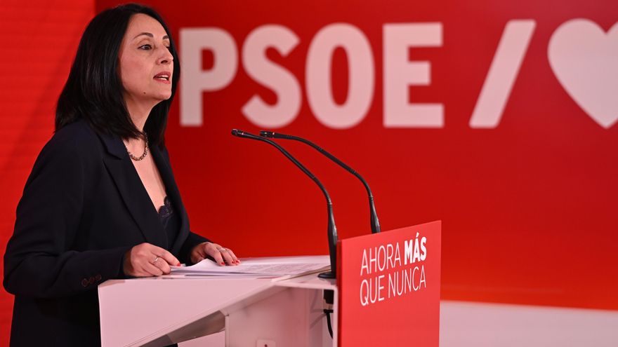 La secretaria de Organización del PSOE, Rebeca Torró en una imagen de archivo. EFE/Fernando Villar