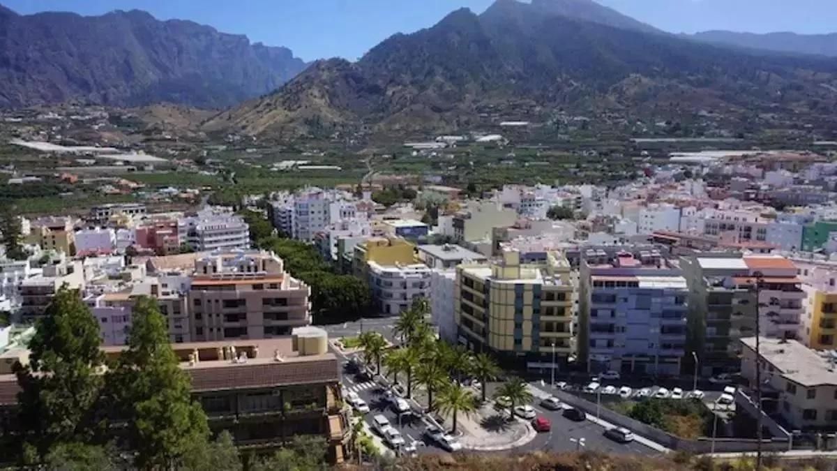 Imagen de archivo del casco urbano de Los Llanos de Aridane.