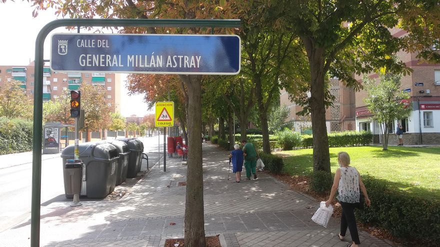 Millán-Astray recupera honores en Madrid una mañana de agosto por sentencia del Tribunal Superior