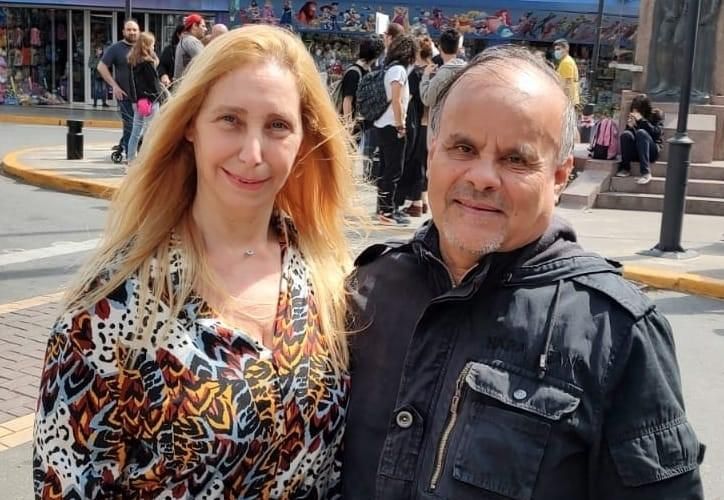 Karina Milei y Roque Fleitas, referente libertario de Entre Ríos.