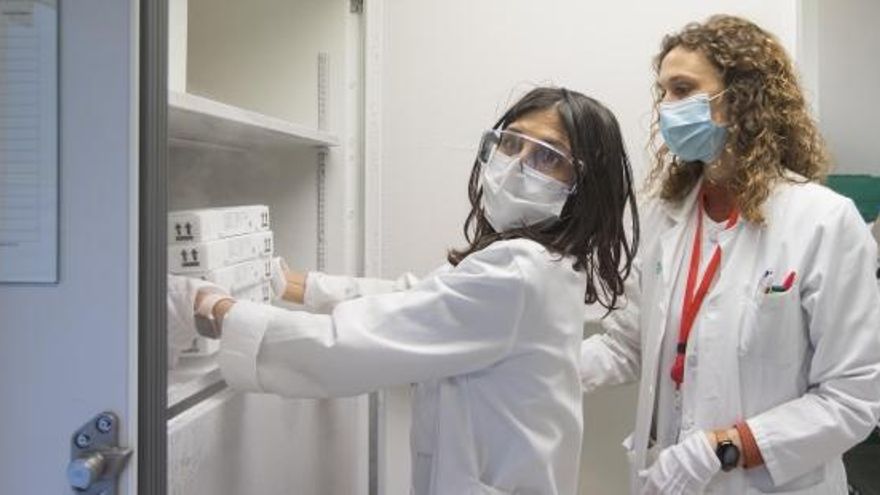Las dosis de vacuna de la empresa Pfizer BionTech llegan a Aragón
