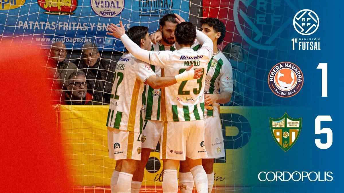 Marcador Ribera Navarra - Córdoba Futsal