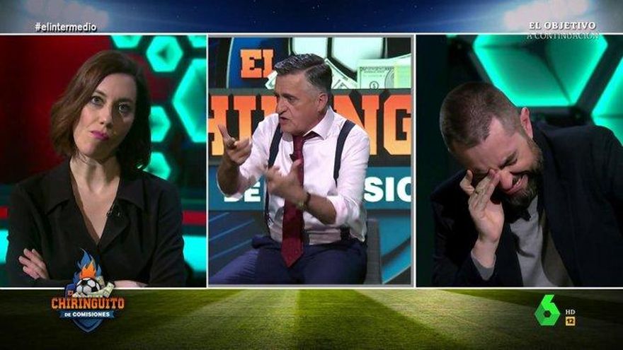 'El Intermedio' convirtió su plató en 'El Chiringuito de Comisiones': "Los aficionados no merecen este espectáculo"
