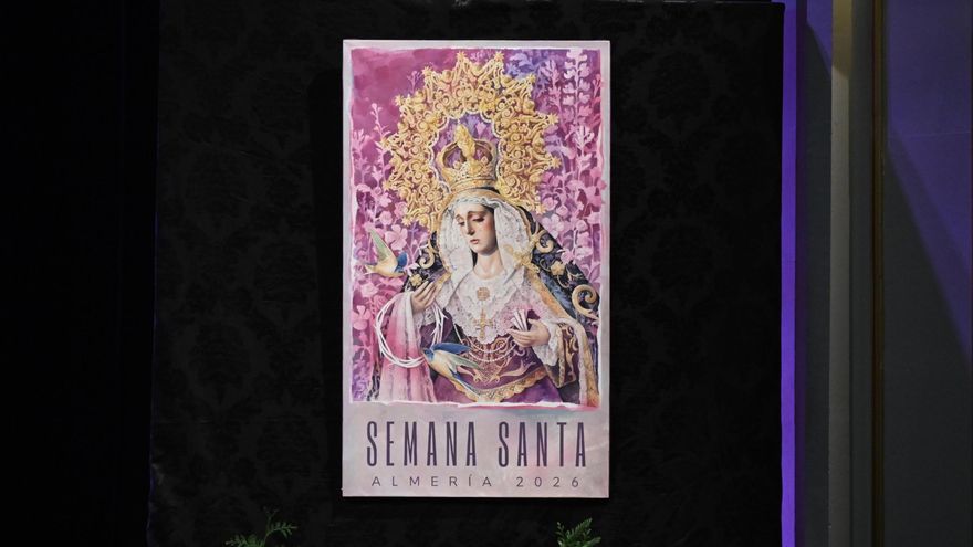 Cartel Oficial de la Semana Santa de Almería 2026.