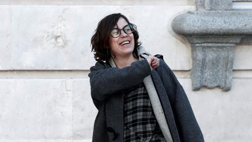 Ante el juez la exdiputada de la CUP que se negó a responder a VOX