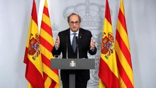 El presidente de Cataluña, Quim Torra.