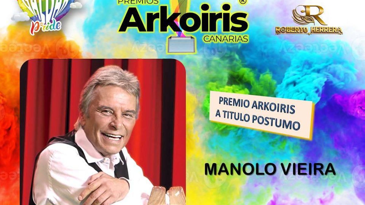 Manolo Vieira, premio Arkoiris a título póstumo.