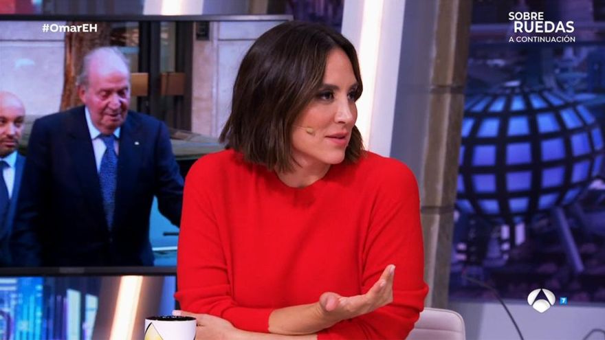 Tamara Falcó sale en defensa del rey emérito en 'El Hormiguero' y lamenta la "traición" de Bárbara Rey