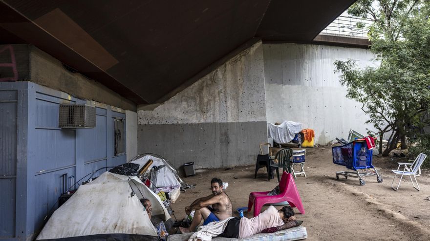 Sobrevivir a la ola de calor cuando no tienes casa: “Es de lo peor que recuerdo haber pasado”
