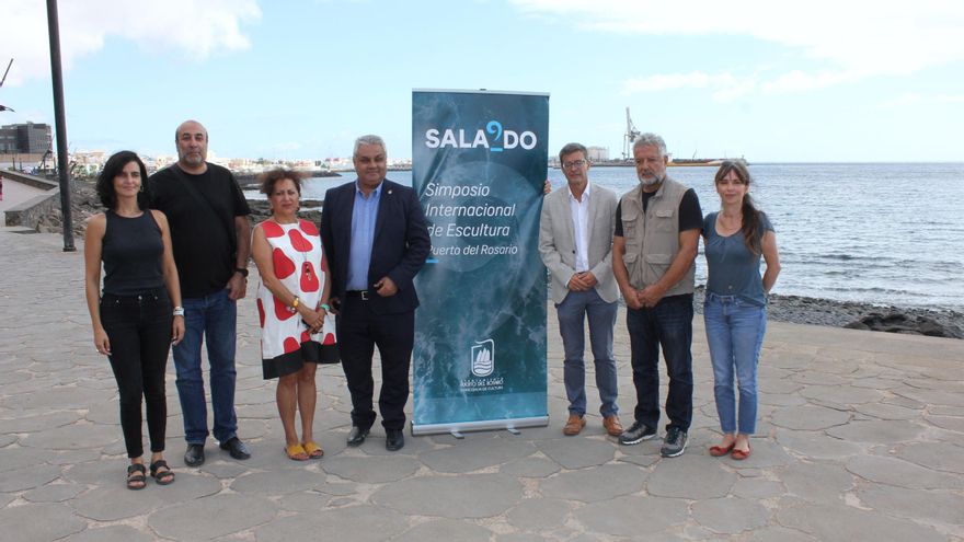 Llega 'Salado': el Simposio Internacional de Escultura del Puerto del Rosario se reinventa para dar un salto hacia adelante