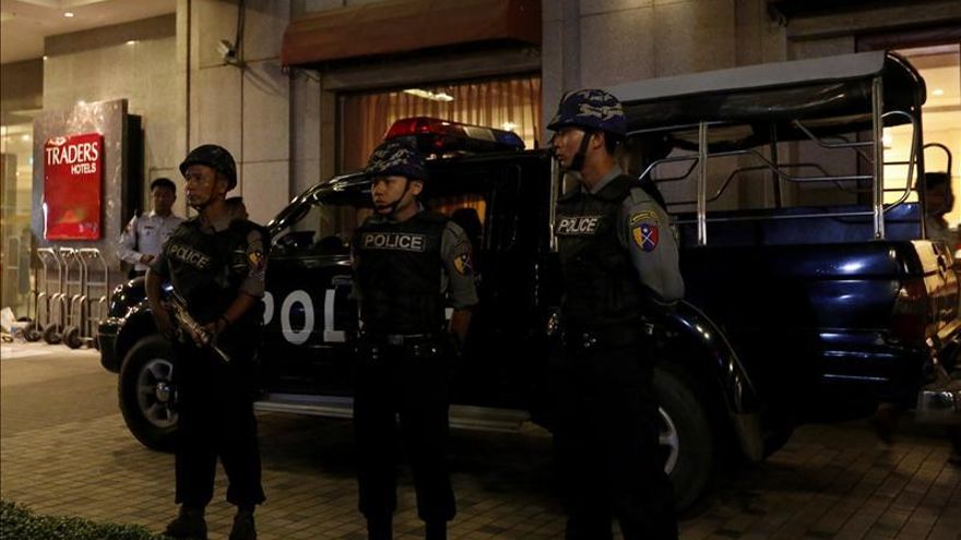 La Policía birmana interroga a 3 sospechosos por la última serie de atentados