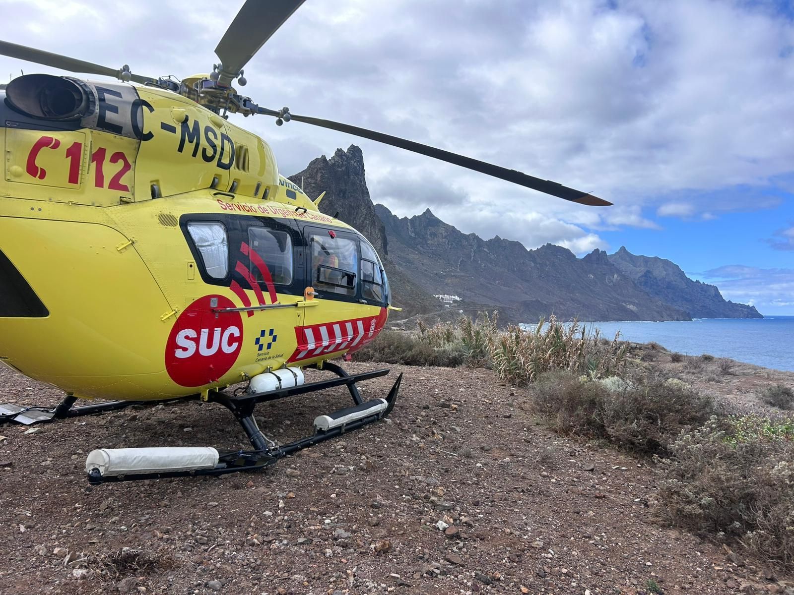 Helicóptero medicalizado del SUC.