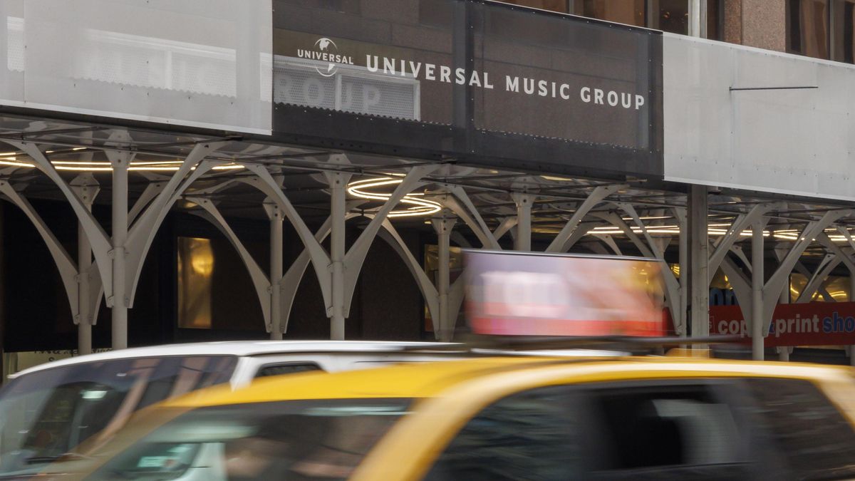 La oficina de Universal Music Group en Nueva York