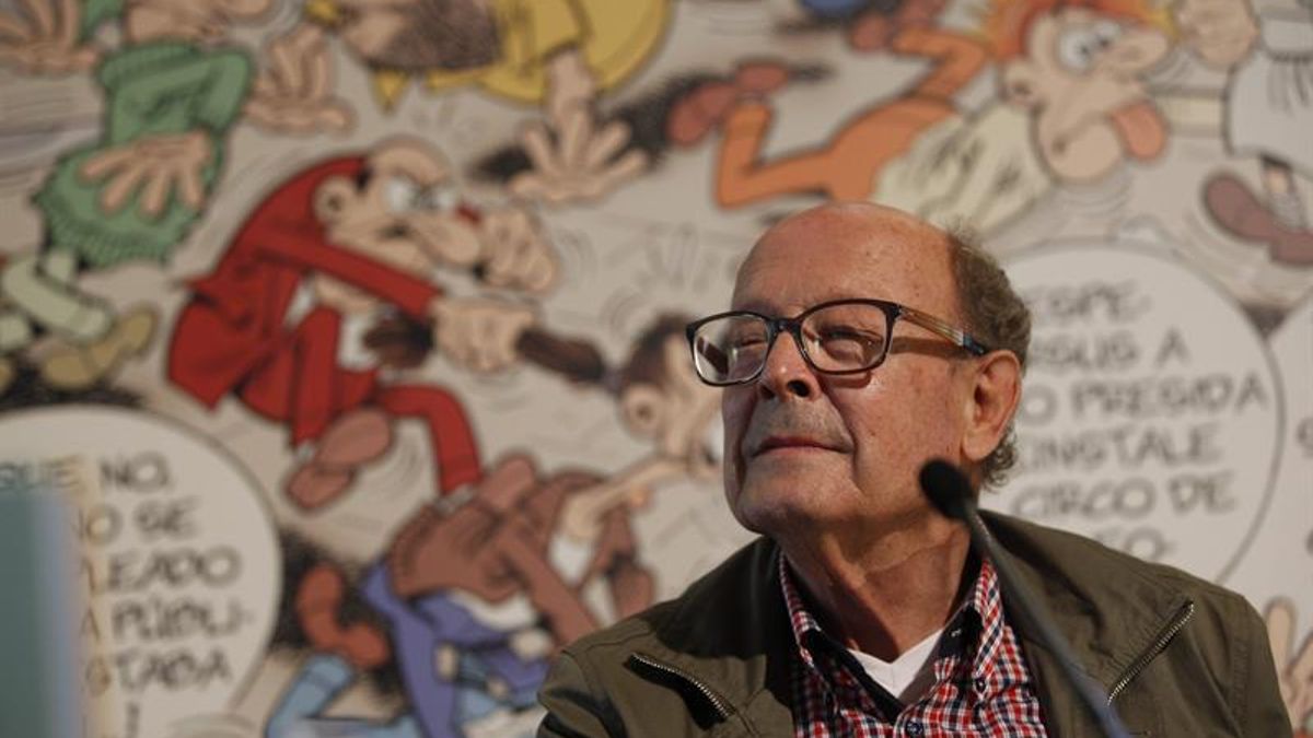 Cada unidad enseñará retratos coloreados de personajes famosos junto al autorretrato del historietista barcelonés