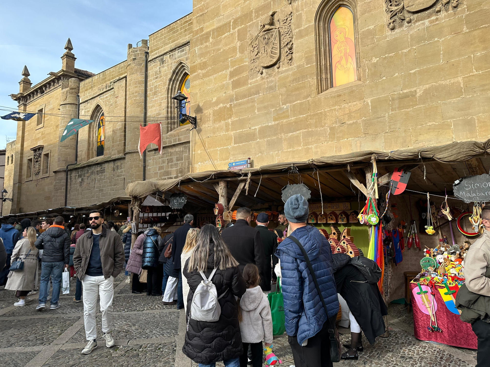 Mercado medieval de las Ferias de la Concepción de Santo Domingo de la Calzada