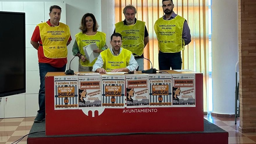 El curso arranca en Extremadura con el anuncio de huelga de los docentes: el 7 de octubre