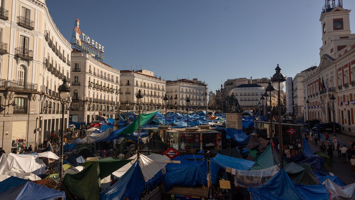 El 26S supera los días de acampada que alcanzó el 15M en Sol: lo ha movido todo, pero no sabe hasta cuándo