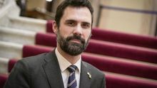 Roger Torrent, en el Parlament de Catalunya
