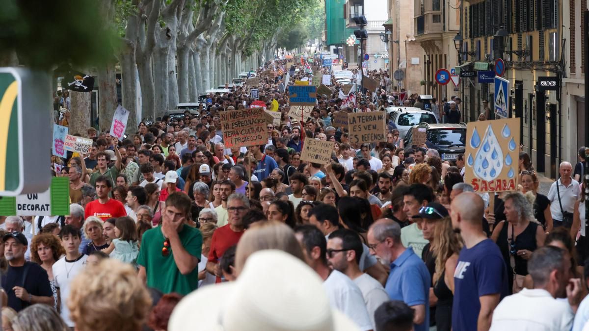 La factura del crecimiento urbanístico: Balears extrae 22.000 millones de litros de más de sus acuíferos