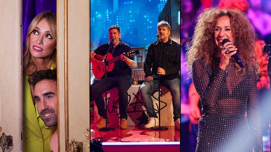 TVE lidera la Nochebuena sin discusión con 'Telepasión' (22.8%), Estopa (25.1%) y Rosario (24.4%)