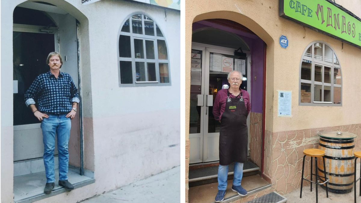 Cuando la persiana se baja por última vez: el Bar Manos, en el corazón de Lardero, se despide esta Nochebuena