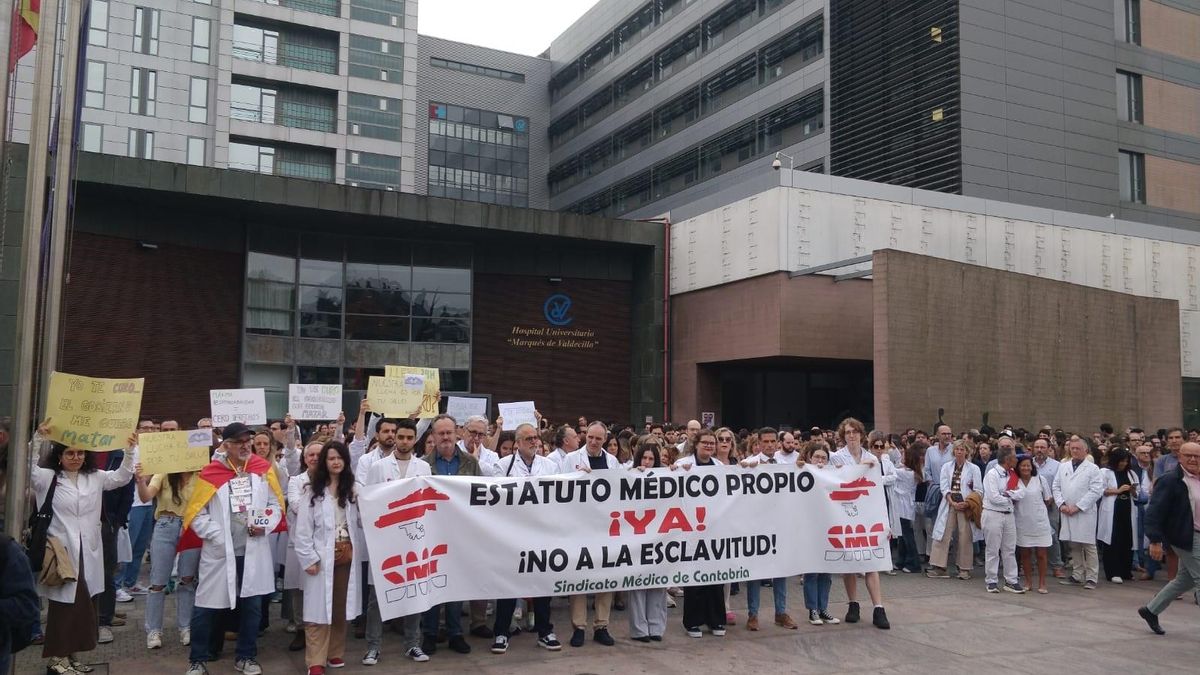 Los médicos cántabros inician hoy una huelga de cuatro días consecutivos