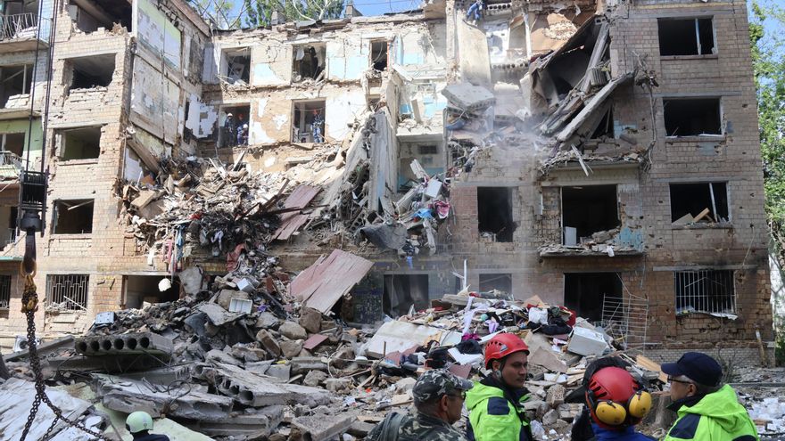 Kiev asegura que Rusia lanzó el domingo por la noche el mayor ataque aéreo en lo que va de guerra