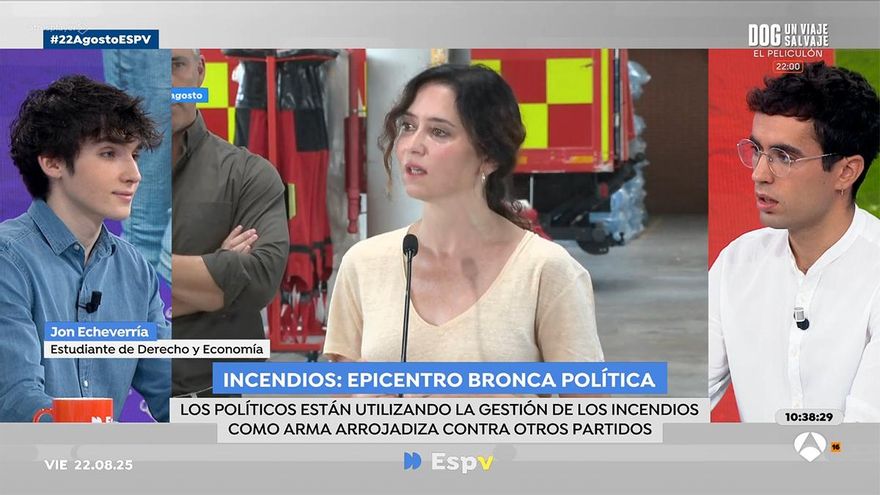 Críticas a 'Espejo Público' por presentar como un "estudiante" a un cargo del PP en su debate de jóvenes