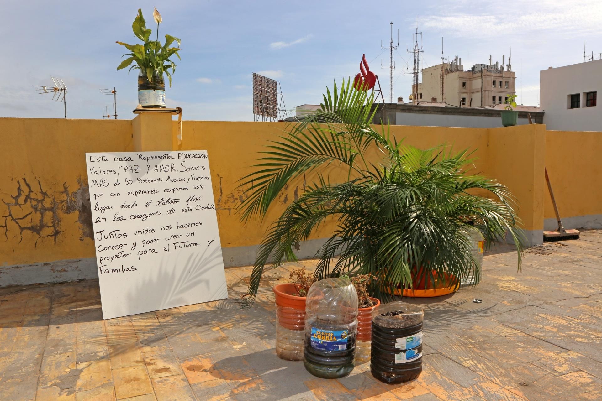 Azotea en el Centro Social La Bicicleta (ALEJANDRO RAMOS)