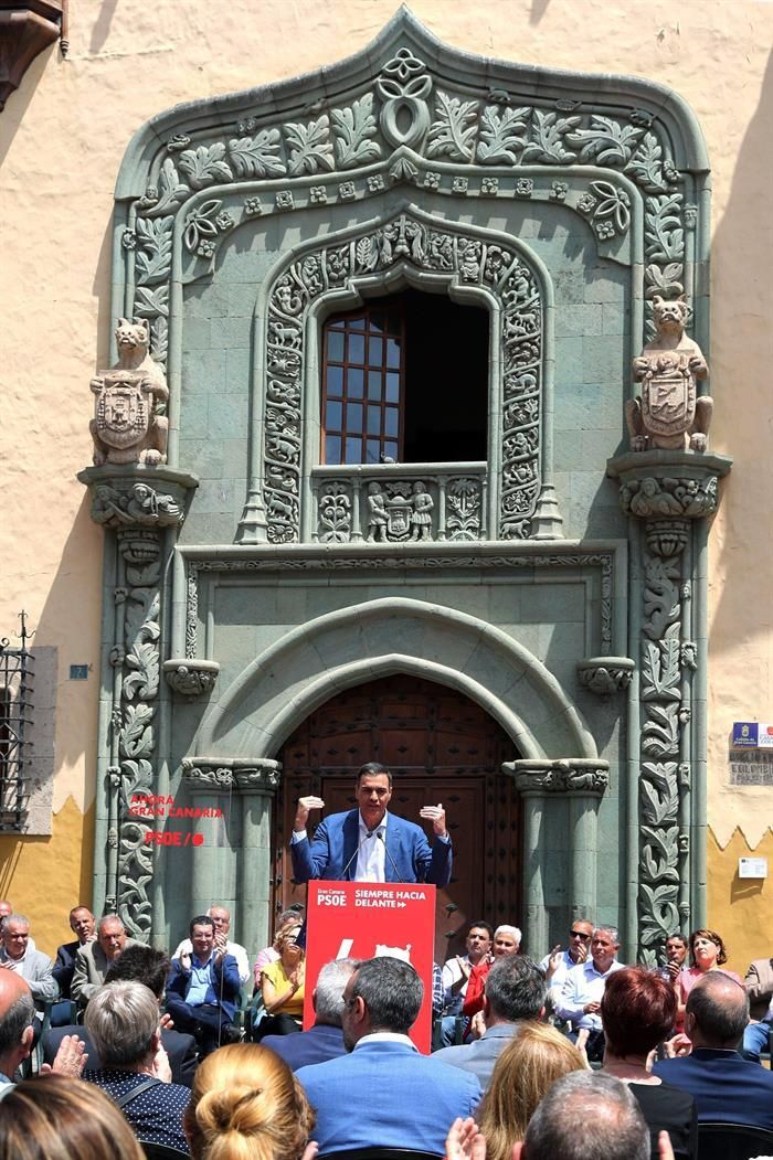 Pedro Sánchez, en Gran Canaria