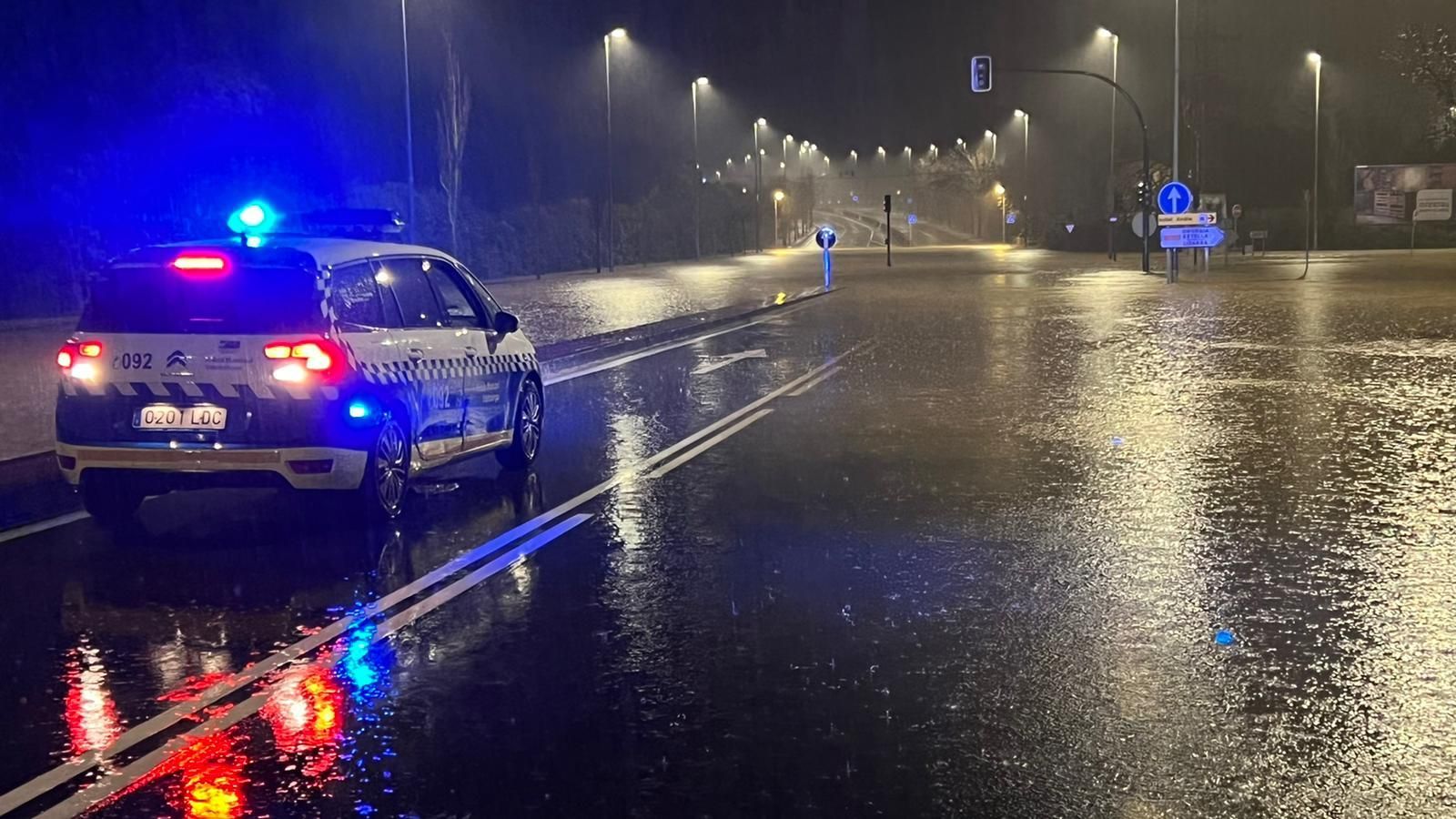 Imagen de la Avenida de San Jorge, Pamplona.