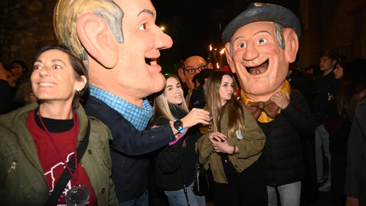 Procesión del 'Entierro de Genarín'.