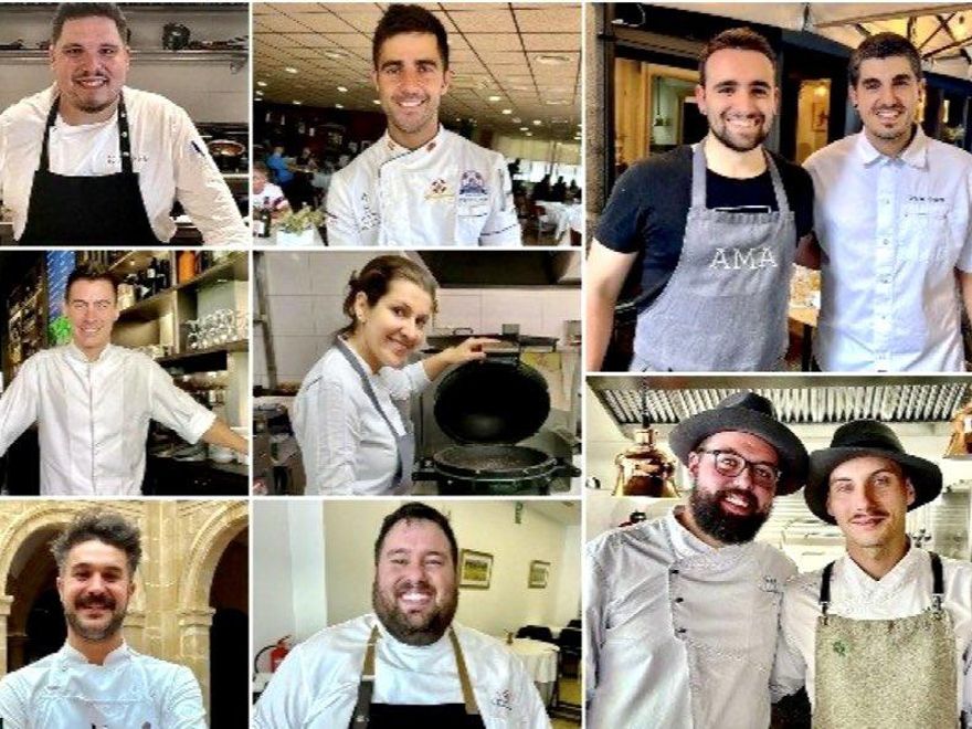 Finalistas Cocinero Revelación Gran Premio Balfegó Madrid Fusión 2023.