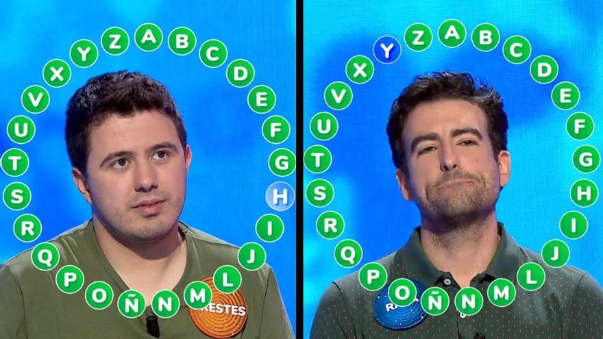 'Pasapalabra' hizo historia con el duelo más ajustado de Orestes y Rafa: "Pelos de punta"