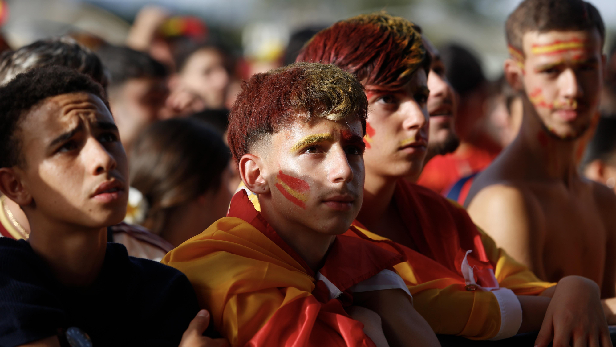 Afición de la selección española en el Córdoba Live