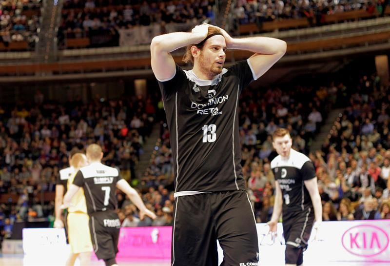 Partido de semifinales de la Copa del Rey entre el Herbalife Gran Canaria y el Bilbao Basket. Efe.