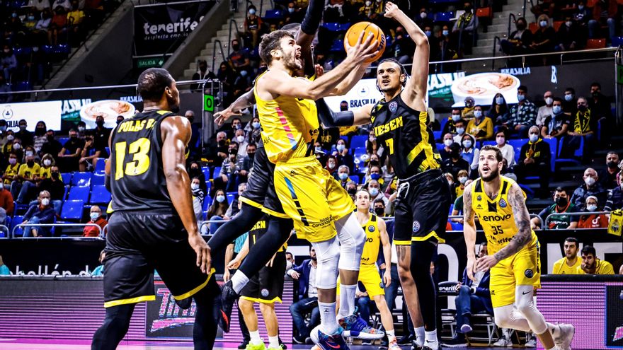 El Lenovo Tenerife tropieza ante un buen MHP Riesen Luidwigsburg