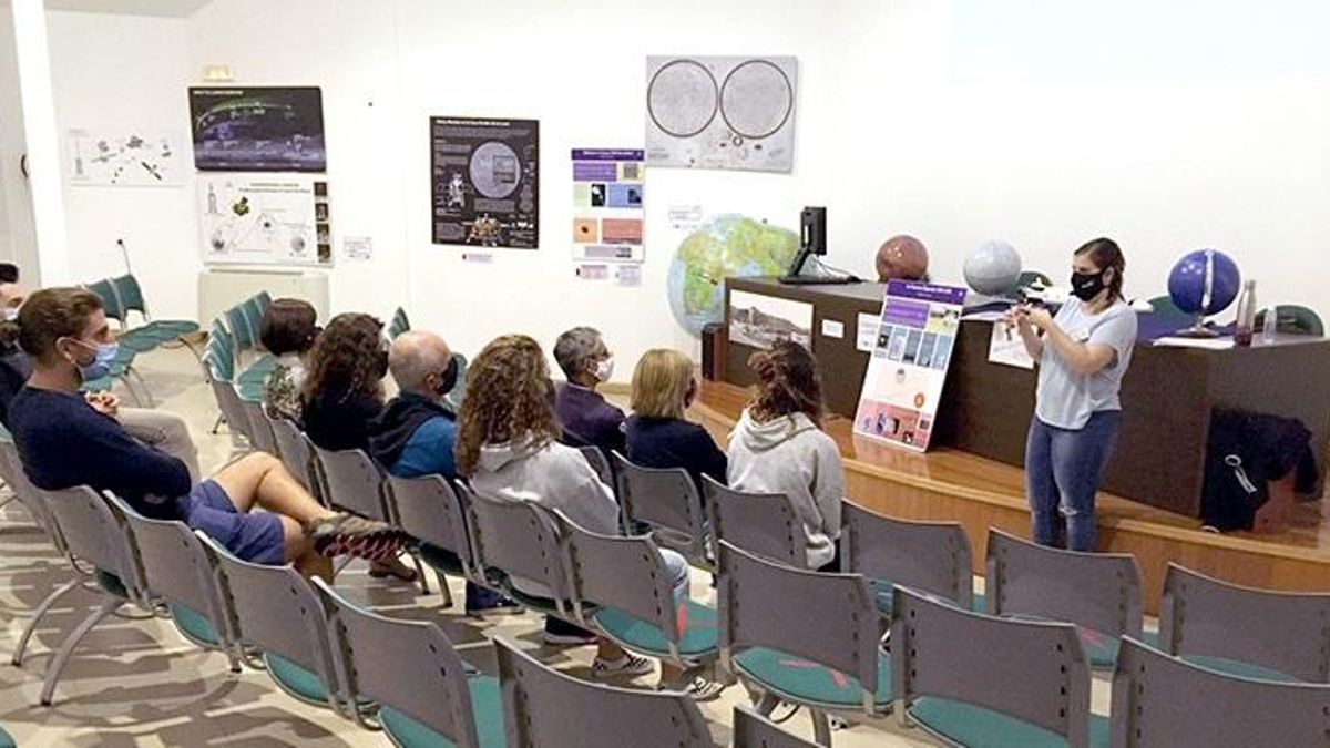 Actividad en el Observatorio Astronómico de Cantabria.