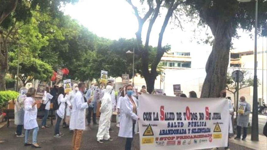 Los inspectores de Salud Pública en Canarias denuncian el silencio del Gobierno ante sus propuestas en su segunda jornada de huelga